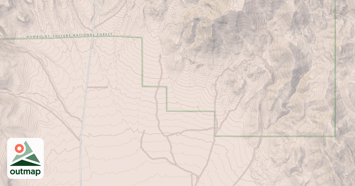 Map of TOM BASIN
