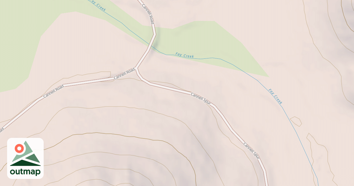 Map of CANNELL
