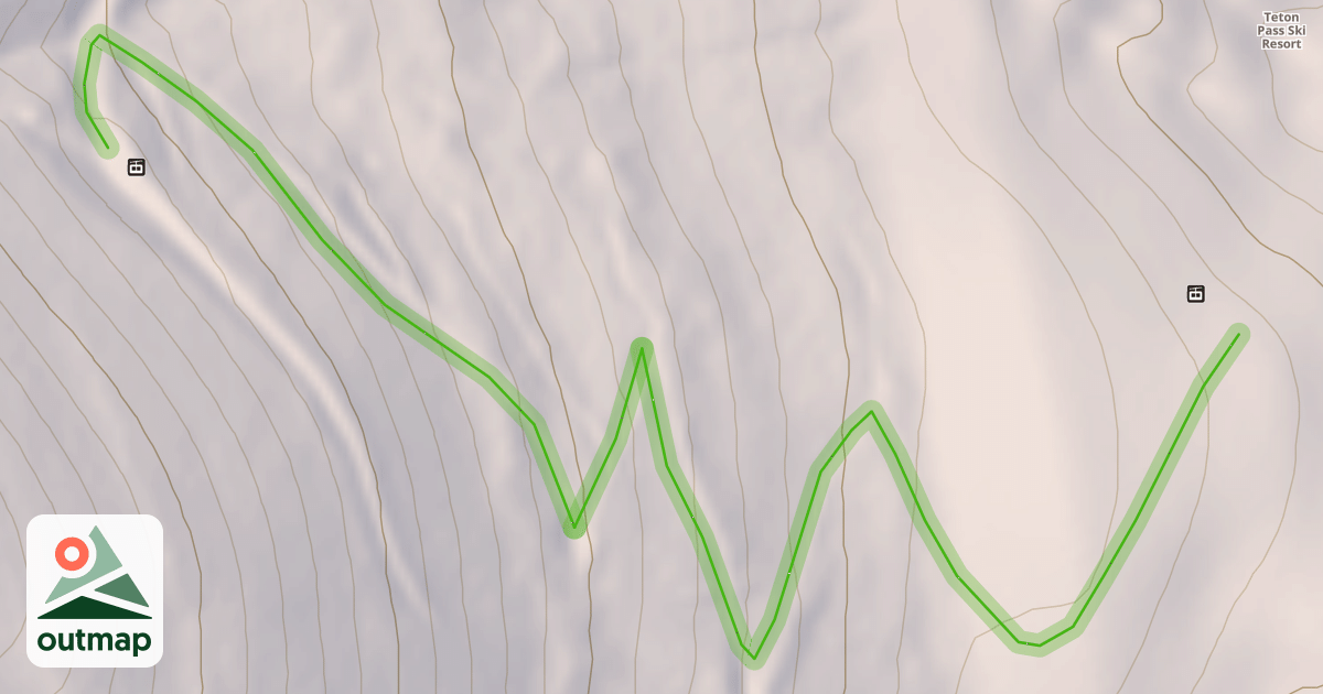 Map of Easiest Way Down