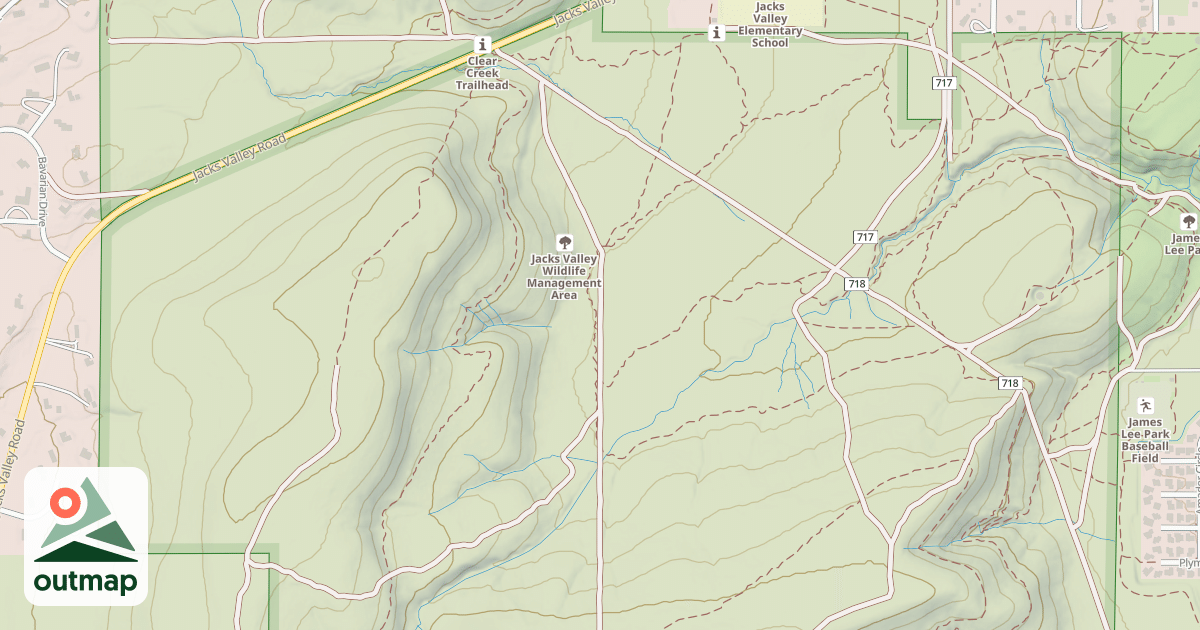 Map of SAGE DR INT ROAD