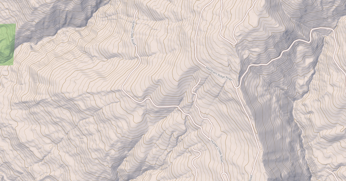 Map preview of HUNTER CREEK