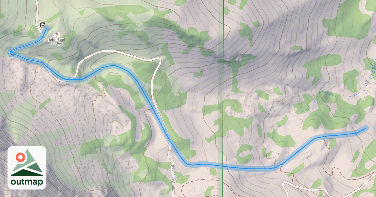 Map of Mt. Ogden Road