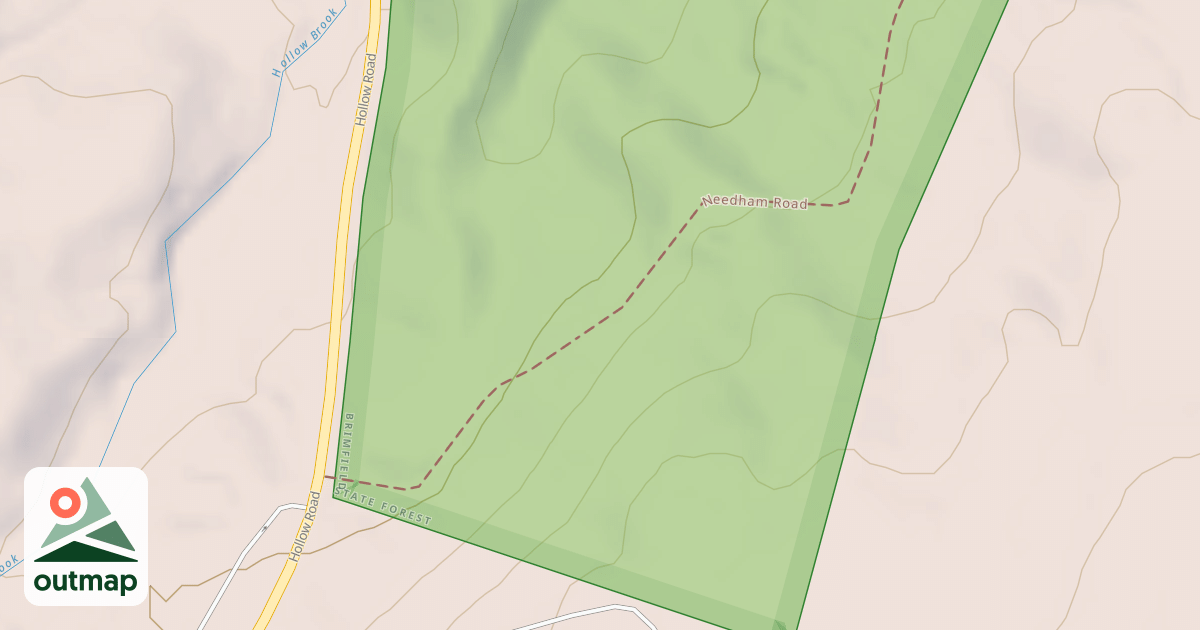 Map of Needham Road