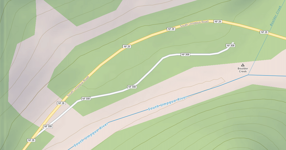 Map preview of BOULDER CR CG