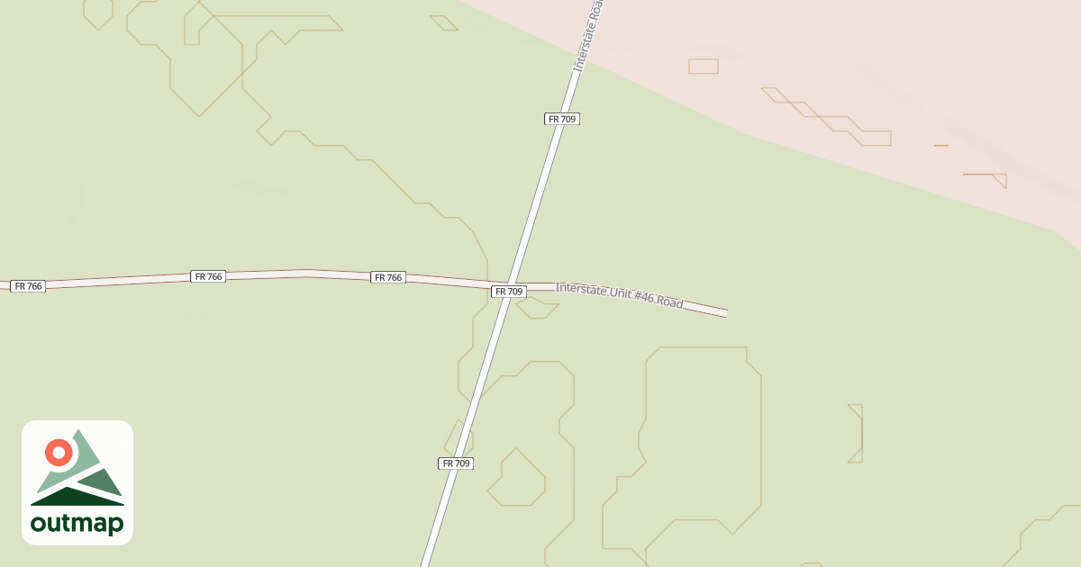 Map of INTERSTATE UNIT #46