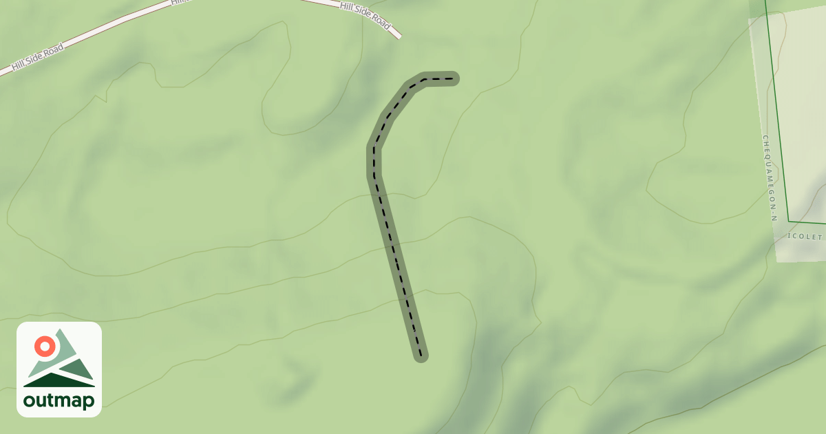 Map of Chanticleer Slalom Bowl