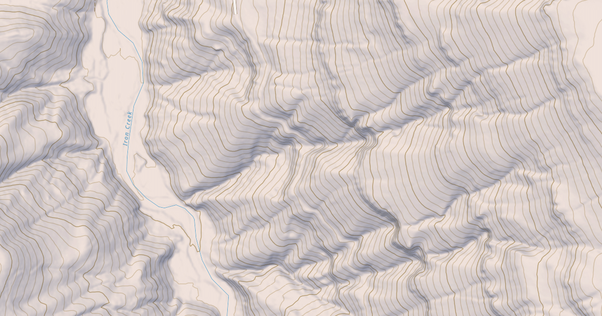 Map preview of EAST IRON CRK