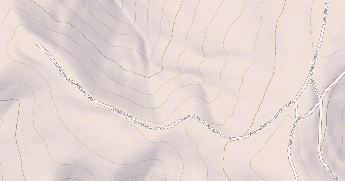Map preview of LOWER JUMBO SPRINGS