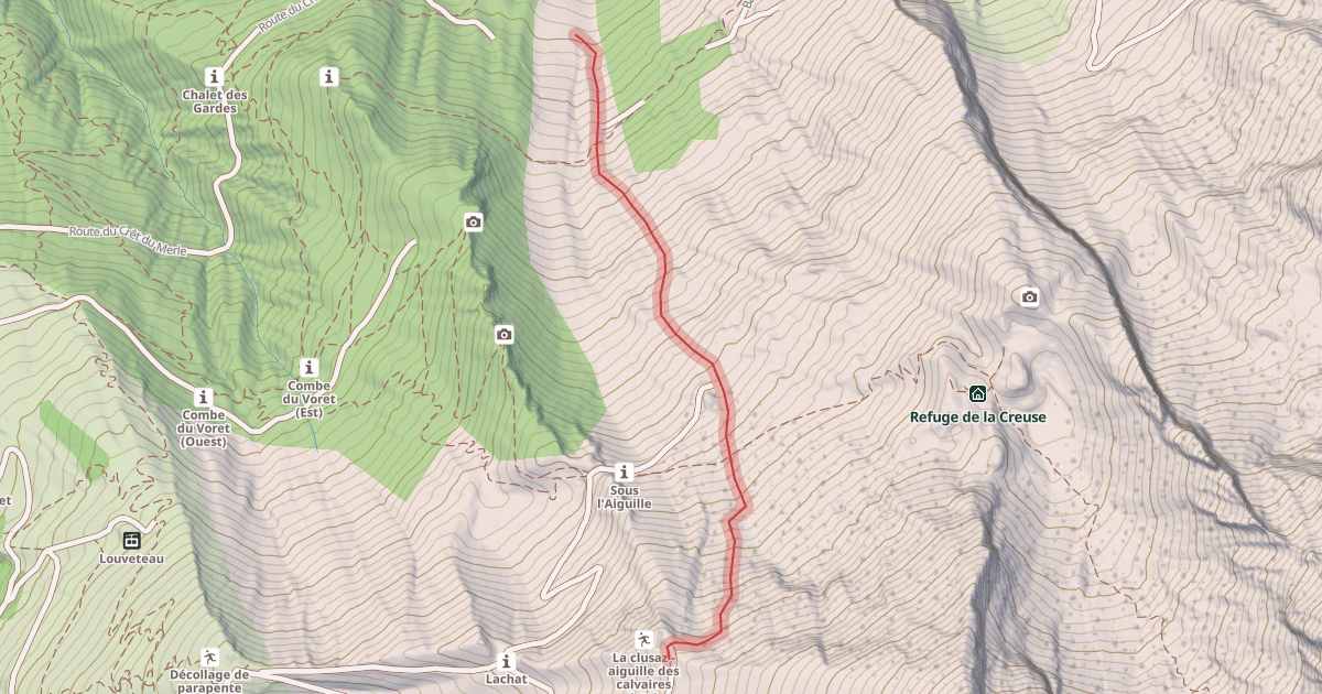 Map preview of Lapiaz