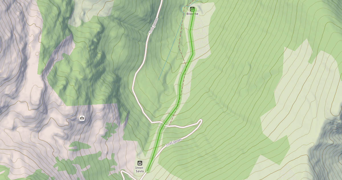 Map preview of Savis