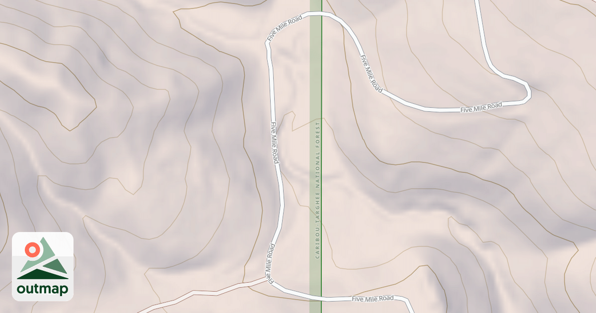Map of FIVEMILE