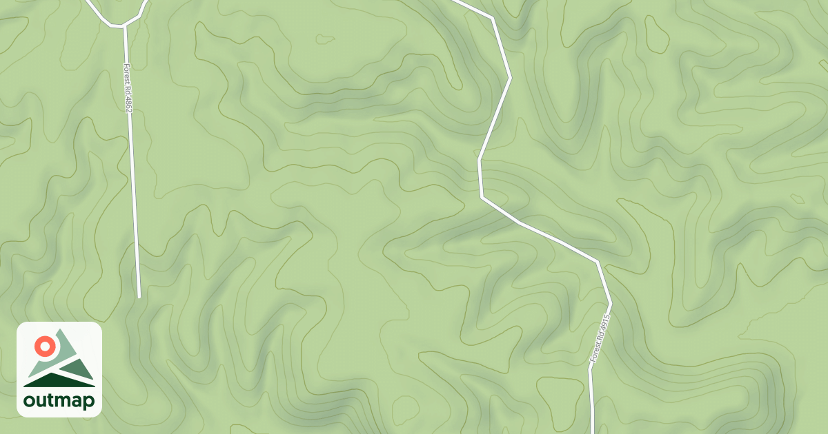 Map of SOUTH PRONG