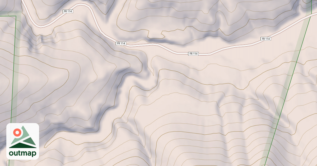 Map of MIDNIGHT CABIN
