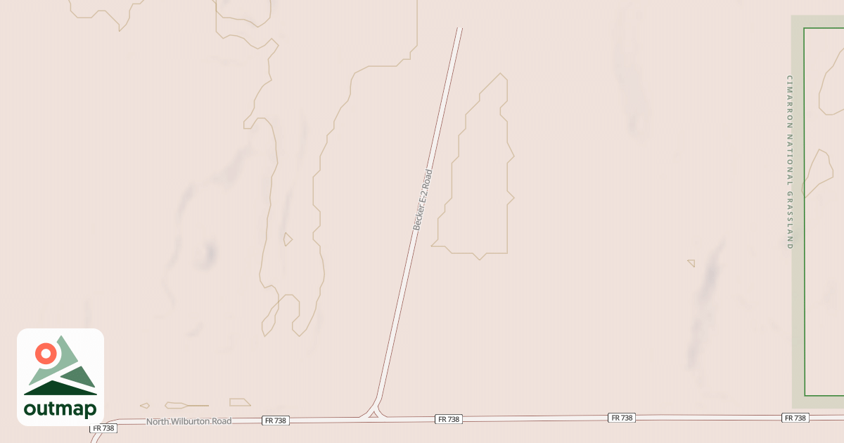 Map of BECKER E-2