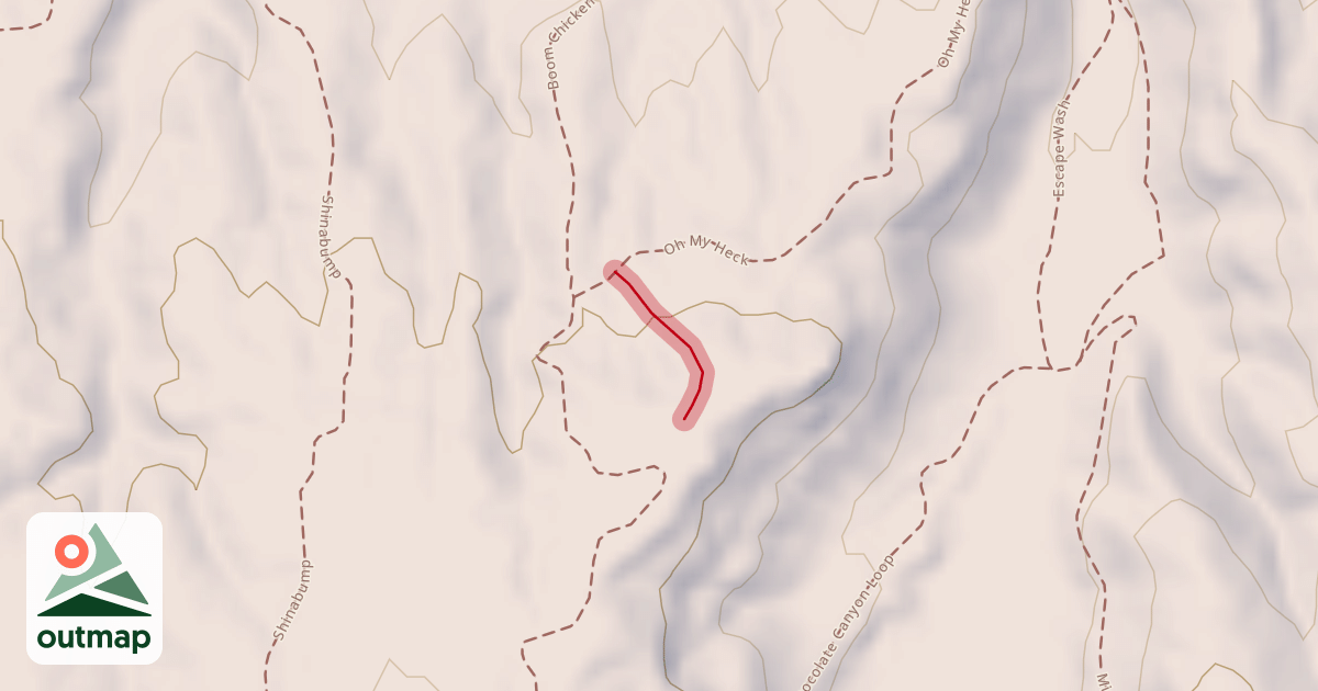 Map of Red Bull Trail