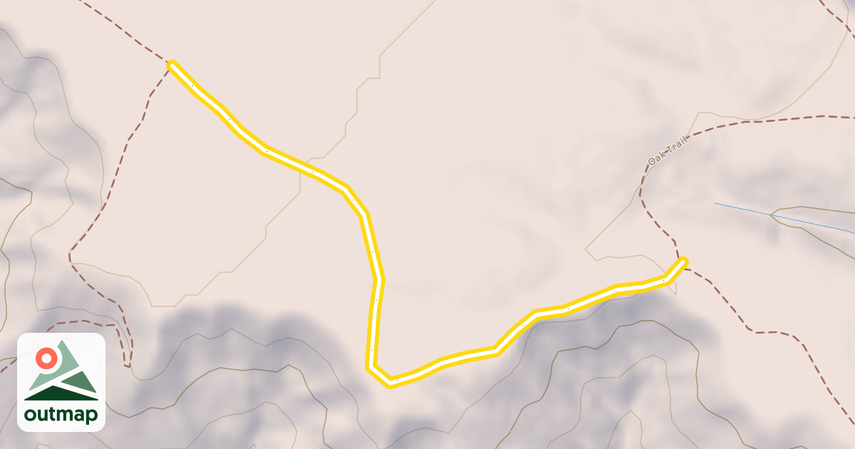 Map of Oak Trail