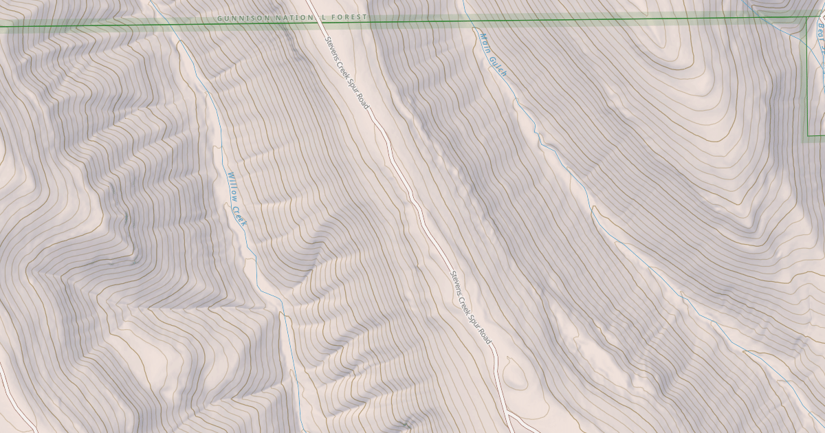 Map preview of BLM National GTLF Public Motorized Roads 18a81b63-5497-40f5-98f3-18e995f5e117