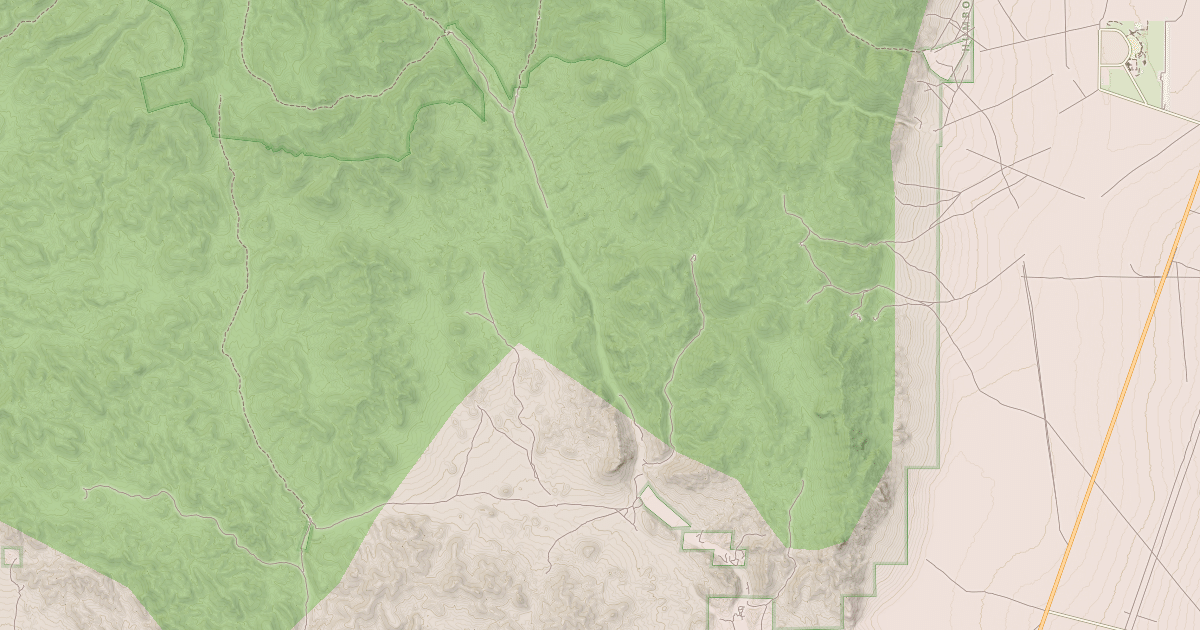 Map preview of PEAVINE