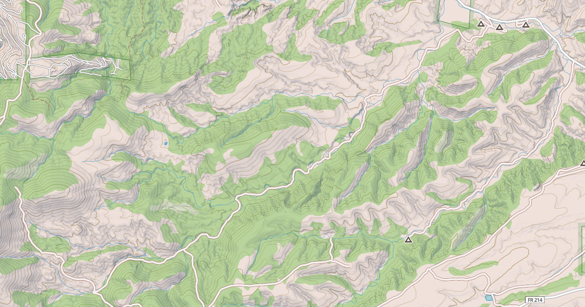 Map preview of CORRAL CANYON