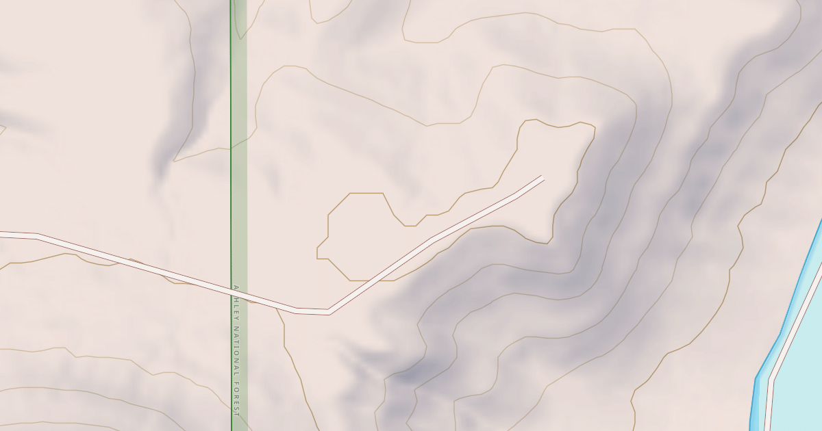 Map preview of SPRINGS DRAW DISPERSED B