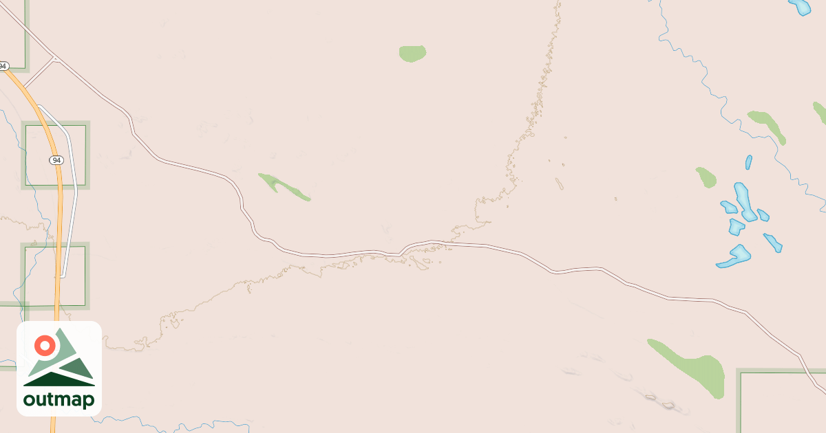 Map of HICKEY CREEK