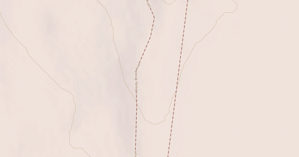 Map preview of Windy Creek Subsistence Ohv Trail