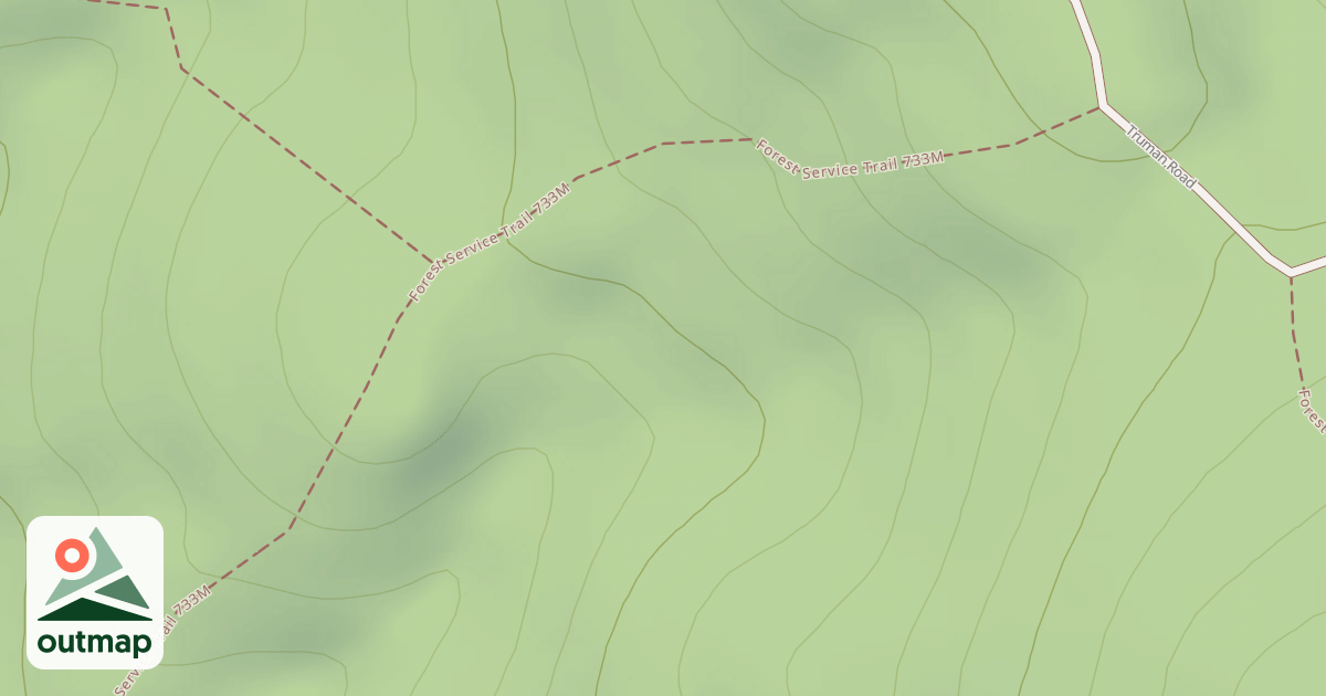 Map of Hilltop