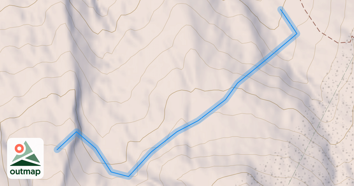 Map of Valley Traverse
