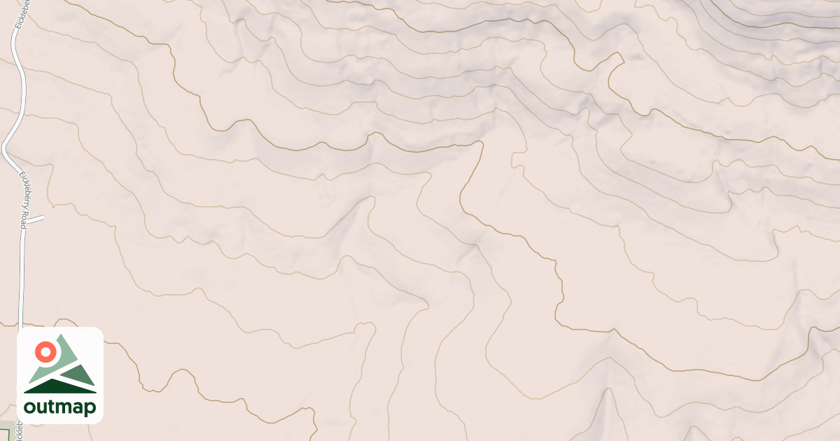 Map of Huckleberry Mtn-Bell Springs