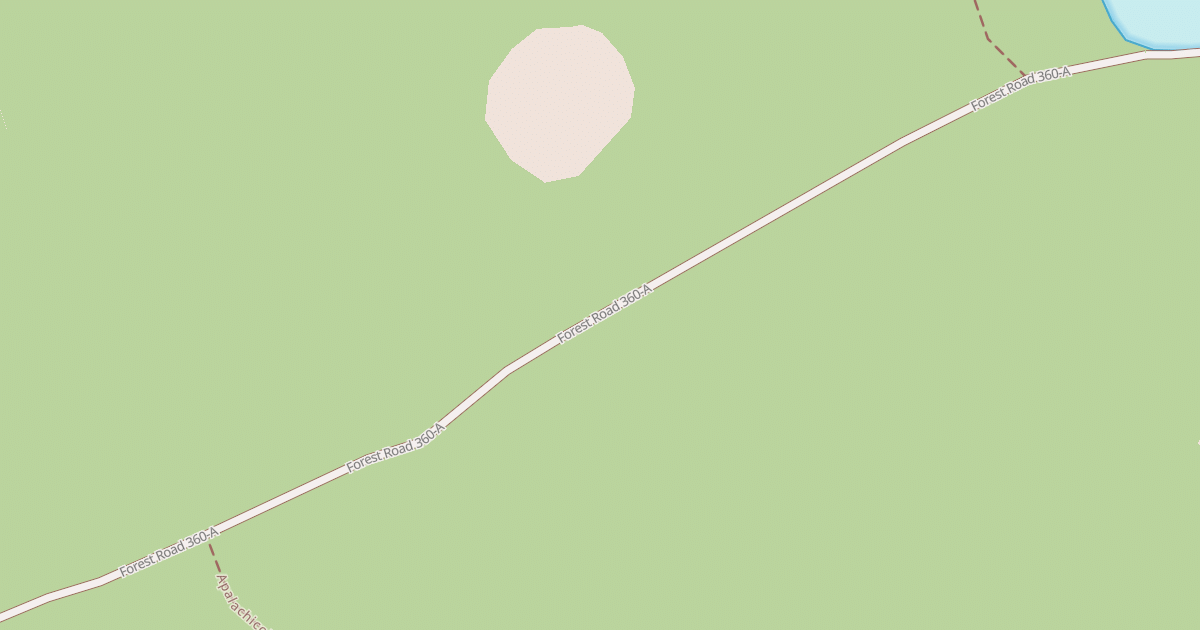Map preview of USFS National Forest System Roads {FAF1634B-54B9-48F2-A98B-D2063C1BA8A2}