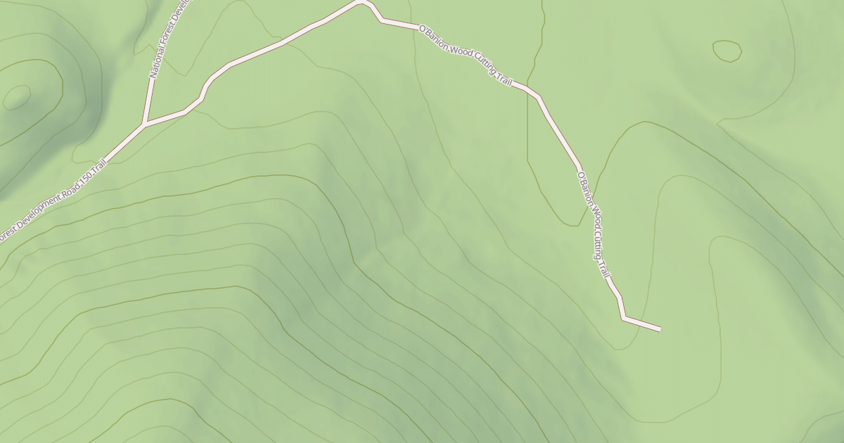 Map preview of O'BANION WOOD CUTTING