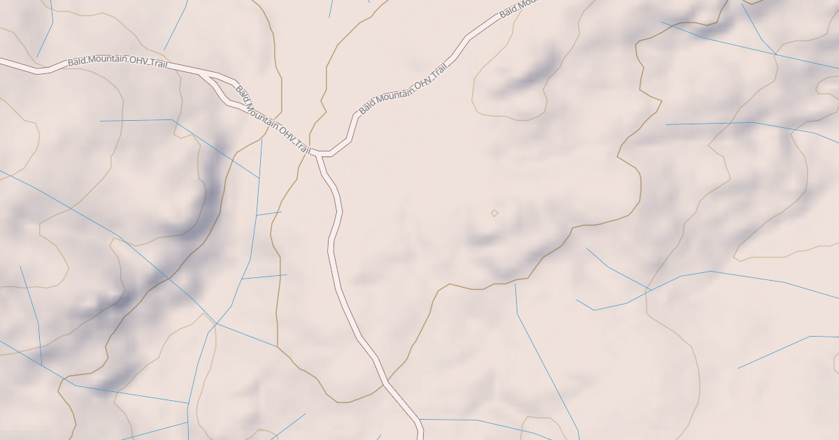 Map preview of BALD MOUNTAIN T18