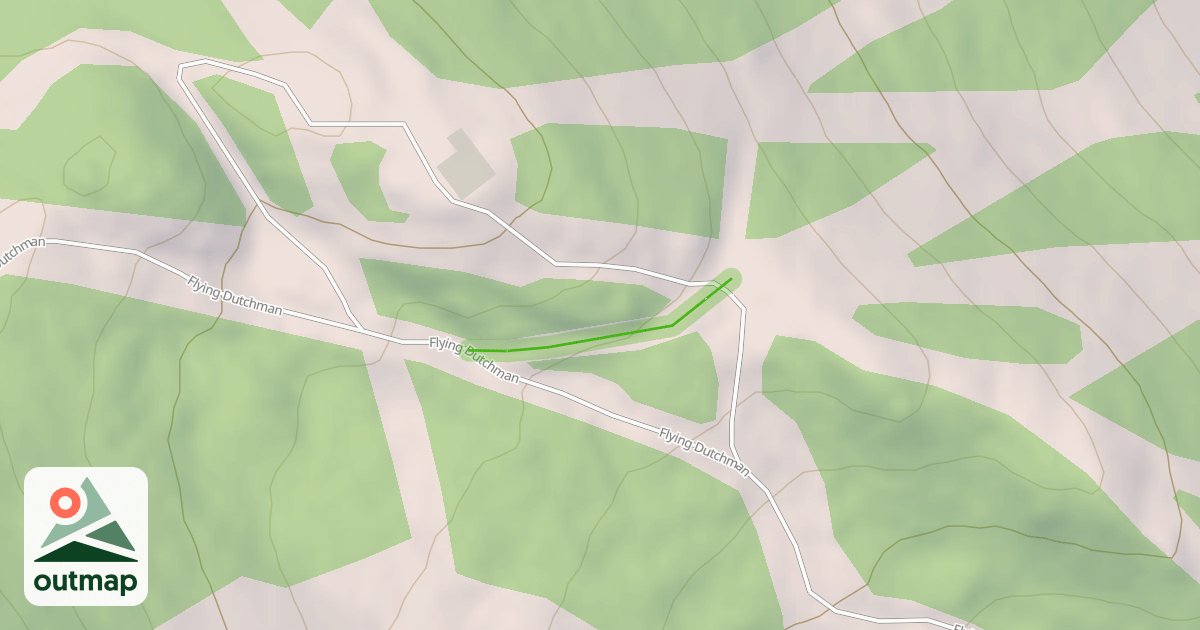 Map of Route 100 South