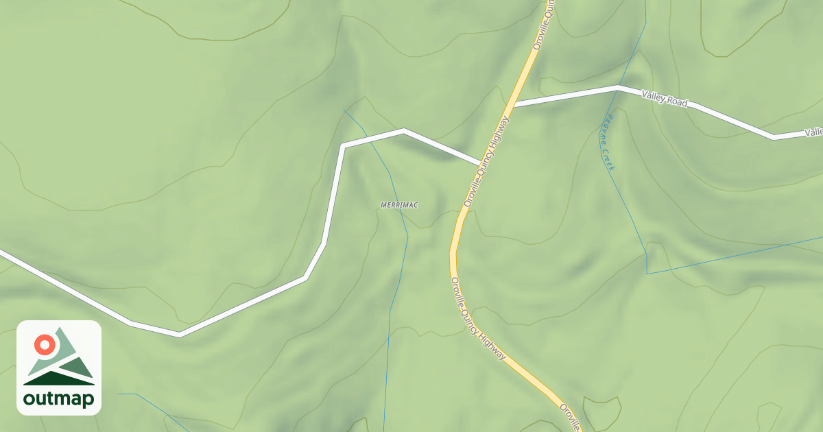 Map of GRAVEL RANGE