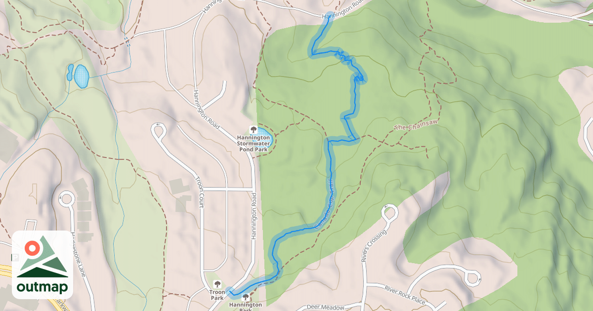 Map of Canada Cup Trail