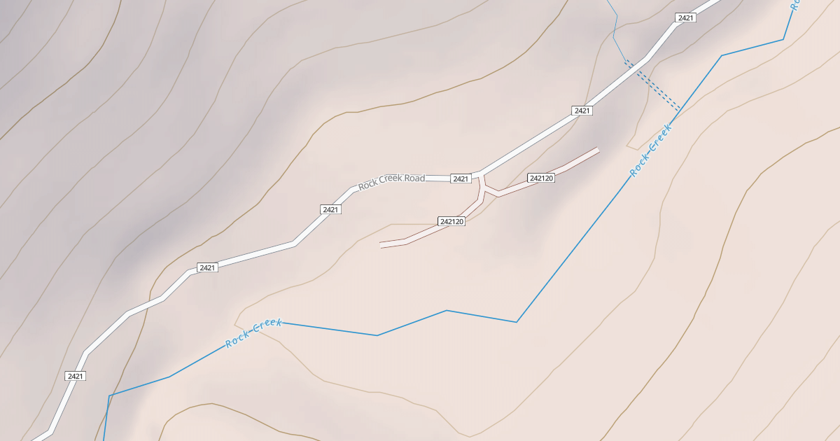 Map preview of DISPERSED CAMPSITE