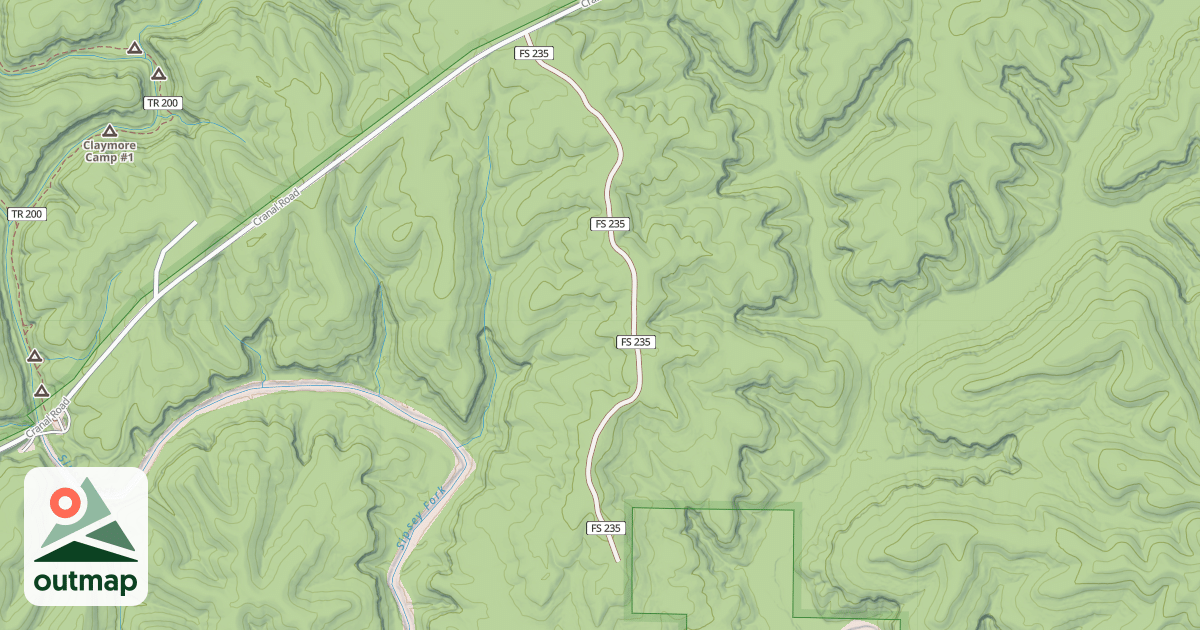 Map of HORSETAIL
