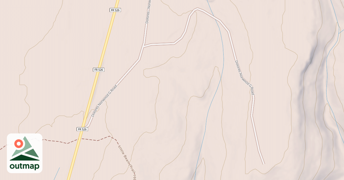 Map of DOLORES NORWOOD G