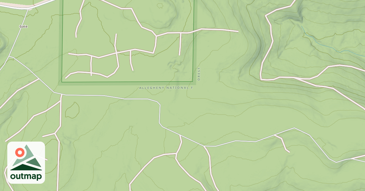 Map of ROCK RUN