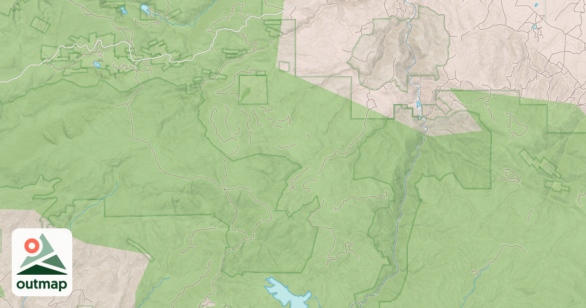 Map of HOG PARK