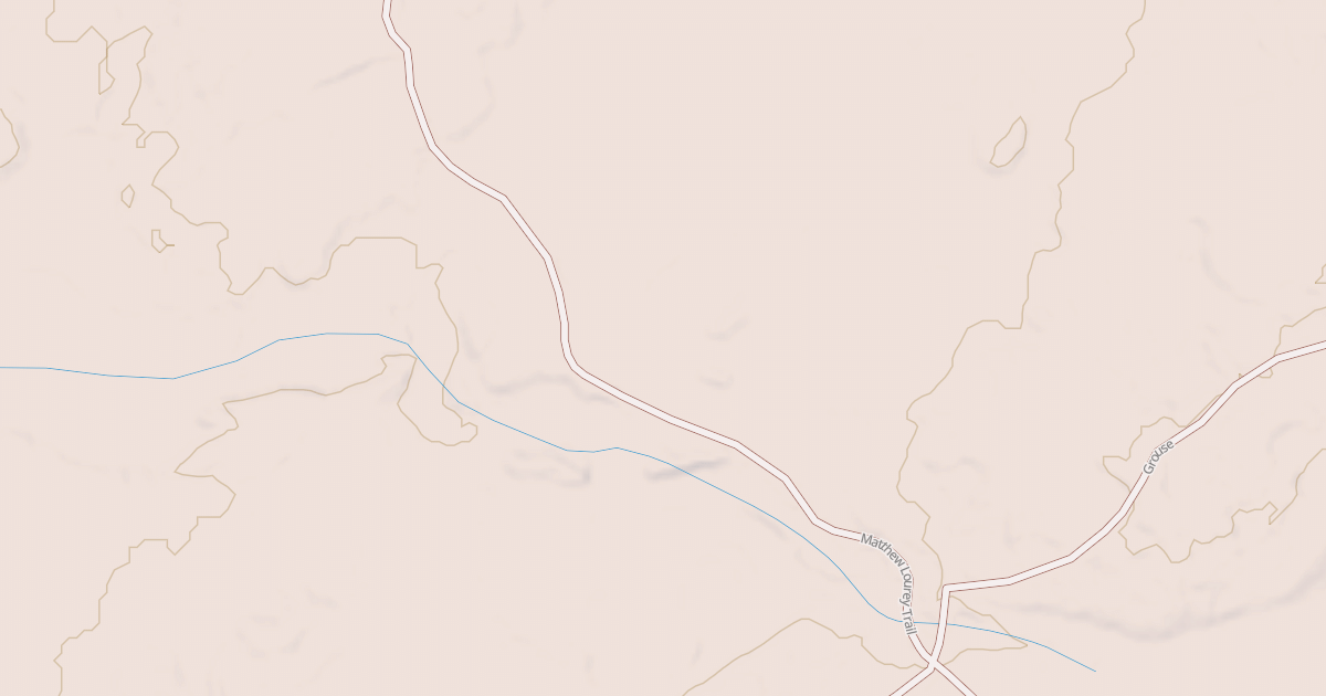Map preview of Matthew Lourey State Trail