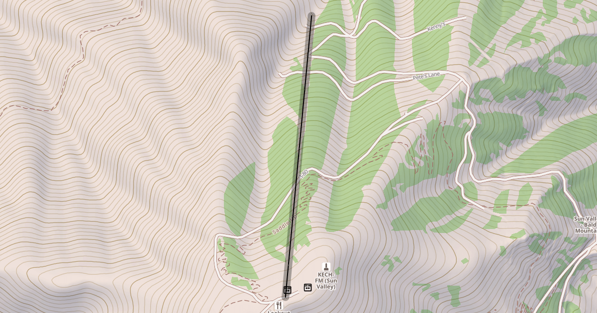 Map preview of Upper Liftline