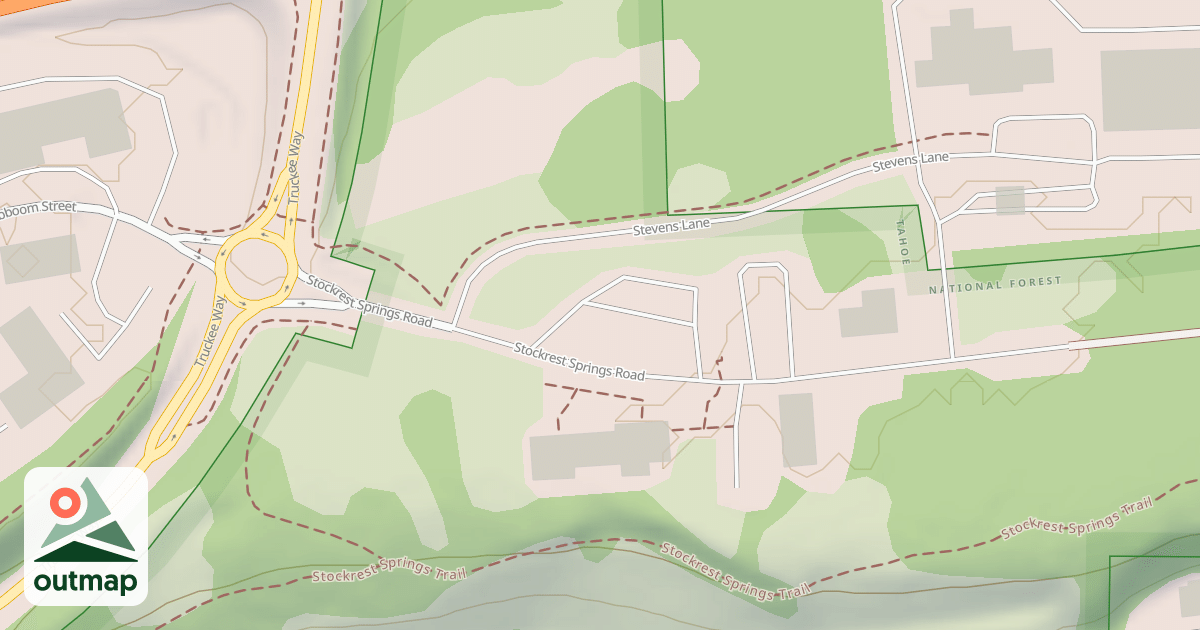 Map of TRUCKEE DISTRICT OFFICE