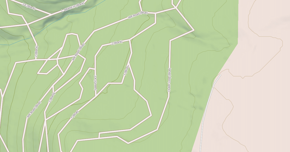 Map preview of Rock Run ATV Trails