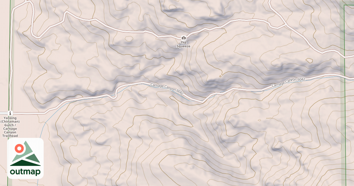 Map of Blm T6043