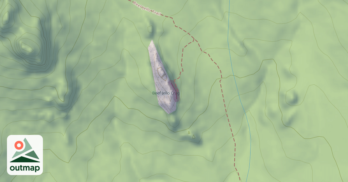 Map of Beef Jello