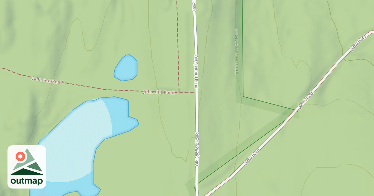 Map of John Hill Road
