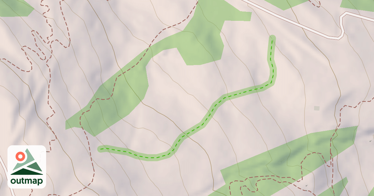 Map of Garcine/Clappe Hors Piste