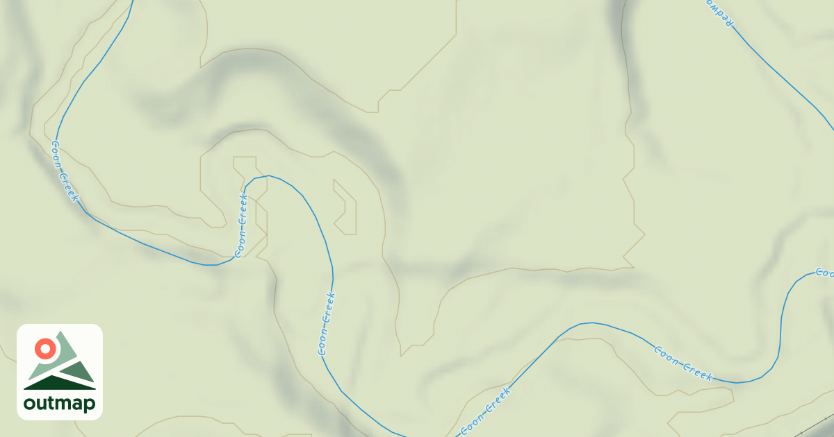 Map of Shady Oaks Native Prairie Adventure Trails