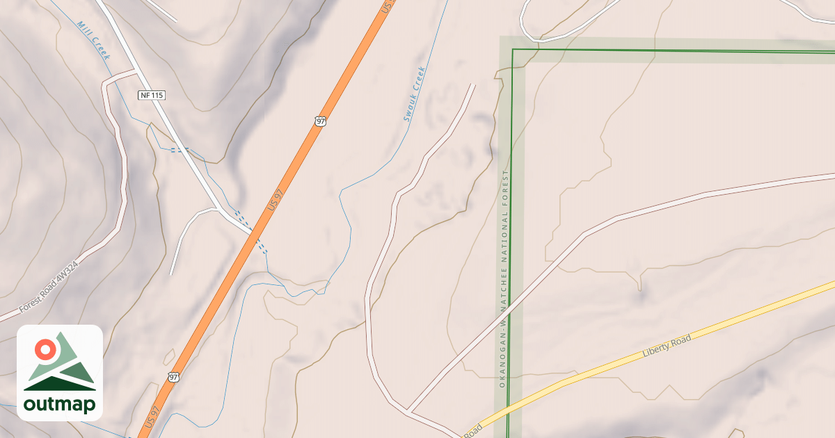 Map of LAUCK